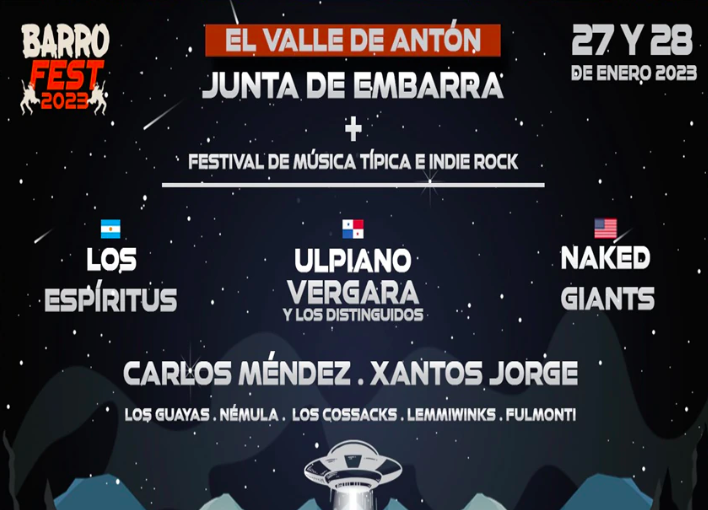 Barro Fest 2023 Rock Music Festival in El Valle 