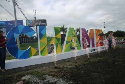 Chame Inaugurates New Sign