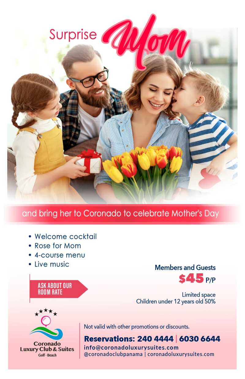 Celebrate Mother’s Day in Coronado