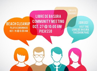 Libre de Basura meeting & cleanup dates