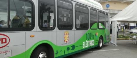 New Electric bus in Panama 