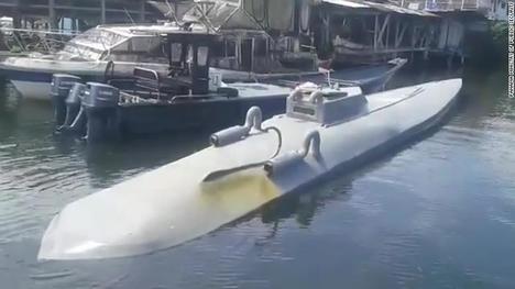5 tons of drugs seized from submarine in Bocas