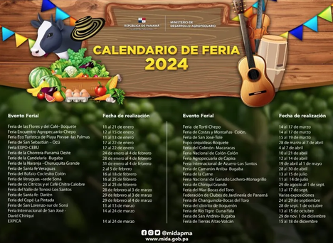 2024 Fairs in Panama