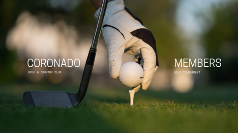 Members Invited to Represent the Coronado Golf Club in Inter-Club Tournament