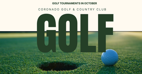 Tee Up In October at Coronado Golf & Country Club