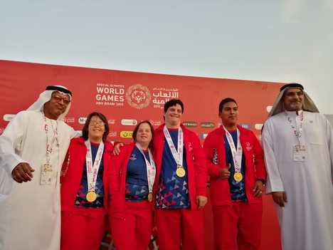 Coronado Maduro gets gold at Special Olympics