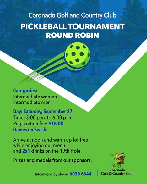 Play Pickleball in Coronado Panama