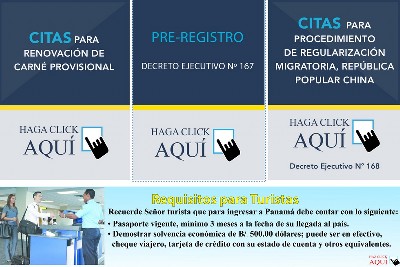 New Online Services From The National Migration Service of Panama