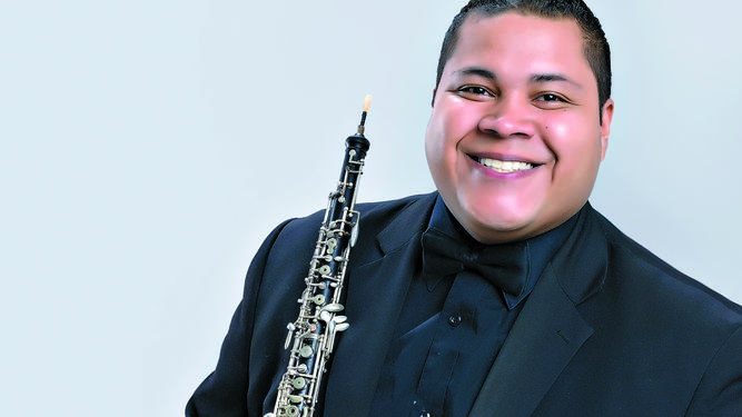 Panamanian oboist in Germany