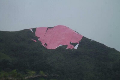 NGO requests removal of breast cancer awareness installation 
