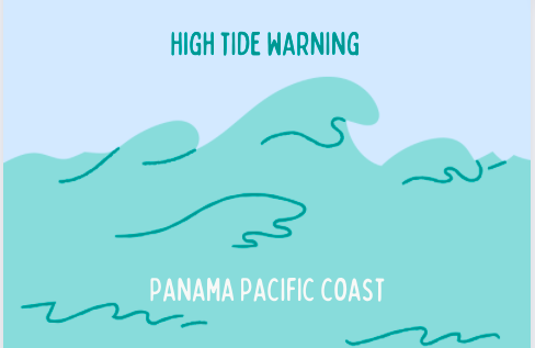 High tide warning for Pacific coast of Panama 