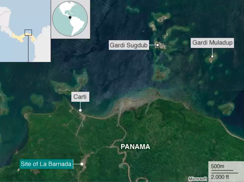 Panama’s indigenous develop relocation plan as a response to rising sea levels 