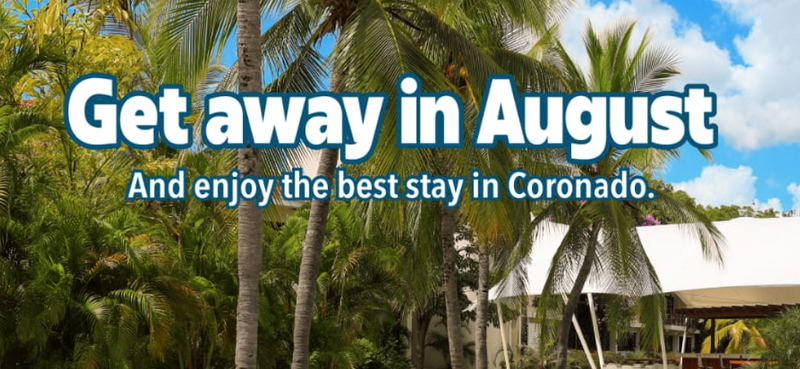 Escape to Coronado this August!