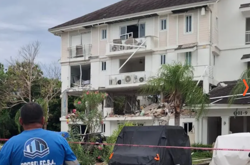 Explosion in Bijao