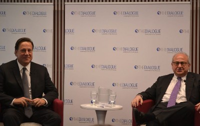 Varela speaks with The Dialogue in Washington 