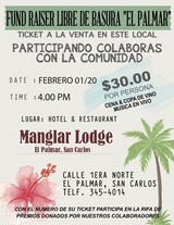 Libre de Basura fundraiser