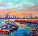 Casco Antiguo de Panama Painting Exhibition by Ramón Rose