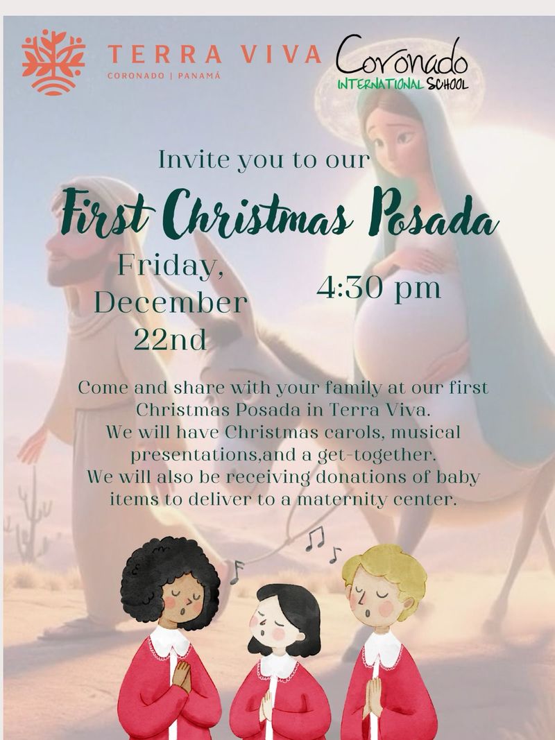 Terra Viva and Coronado International School invite you to the first Christmas Posada